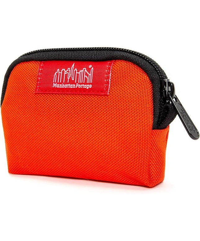 Manhattan Portage Coin Purse With Zipper Closure Pouch Eclectic Colors Credit Card ID Card Jewelry Keys Water Resistant Gift 1000D CORDURA® Everyday Carry