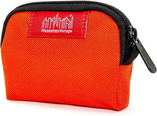 Manhattan Portage Coin Purse With Zipper Closure Pouch Eclectic Colors Credit Card ID Card Jewelry Keys Water Resistant Gift 1000D CORDURA® Everyday Carry