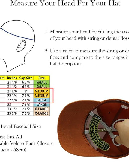 Top Level Baseball Cap Men Women - Classic Adjustable Plain Hat