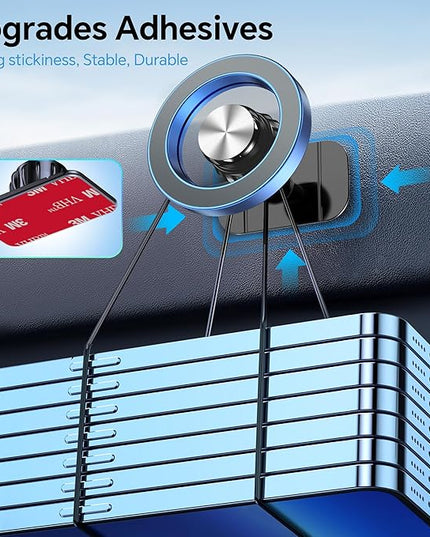 Kaistyle for Magsafe Car Mount【20 Strong Magnets】Magnetic Phone Holder for Car Phone Holder Mount Dash Mounted Holders Cell Phone Holders for Your Car Accessories for Women Men for iPhone 17 16 15 14
