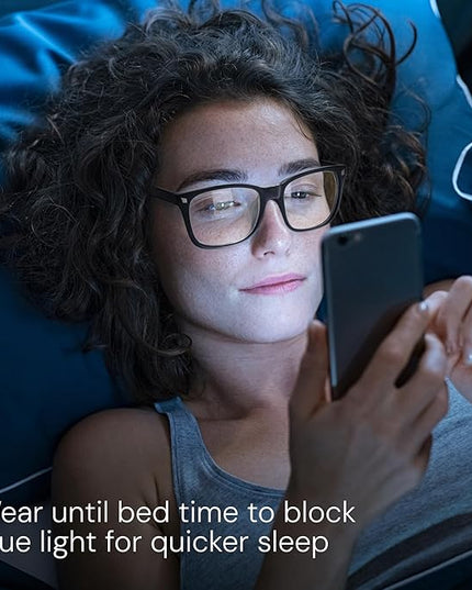livho Gaming Blue Light Blocking Glasses for Better Sleep, Premium Night Driving, Computer Blockers for Man & Woman