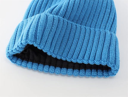 Connectyle Fleece Lined Cuffed Beanie Hat for Men Women Knitted Winter Wool Beanies Skull Cap Warm Watch Hat