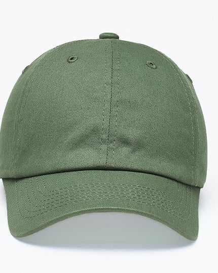 E BY ELIDAN Classic Dad Hat Cotton, Low-Profile Plain Baseball Cap, Adjustable, Breathable and Packable