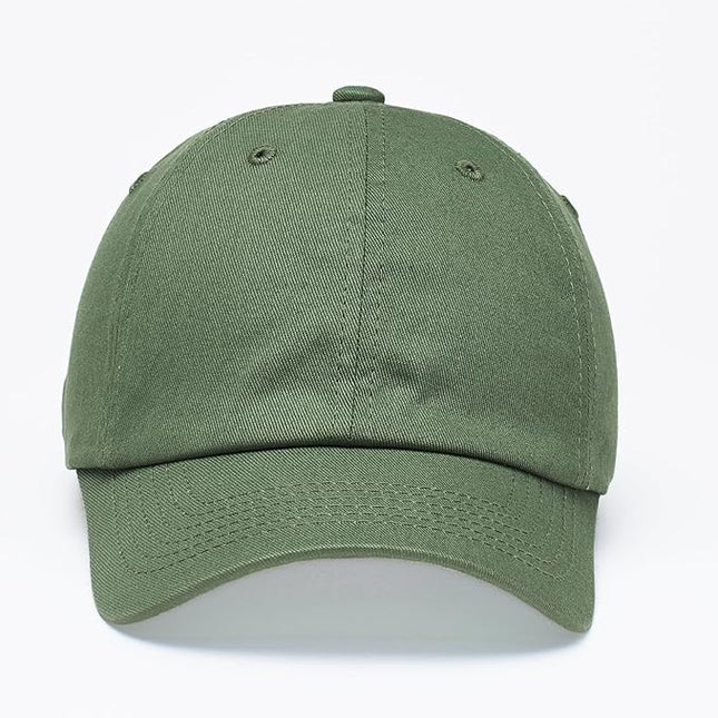 E BY ELIDAN Classic Dad Hat Cotton, Low-Profile Plain Baseball Cap, Adjustable, Breathable and Packable