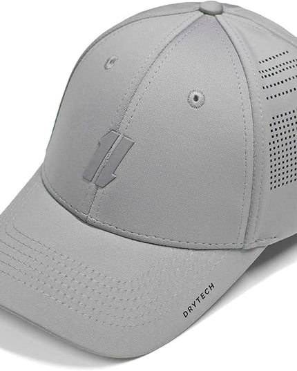 Gym Baseball Hats for Men by King & Fifth | Baseball Hat with Low Profile & Stylish Fabric + Workout Hat + Baseball Caps