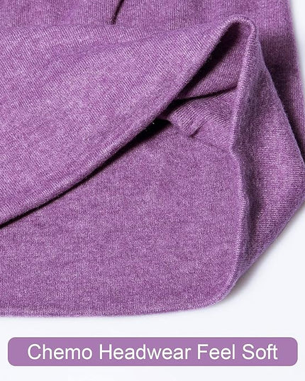 Senker Fashion Slouchy Beanie Hats for Women Men, Chemo Headwear Cotton Beanies Soft Lightweight Chemo Skull Cap Elastic
