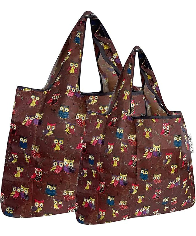 allydrew Large Foldable Tote Nylon Reusable Grocery Bags
