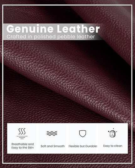 befen Genuine Leather Small Crossbody Bags for Women, Cell Phone Cross body Purse Bag with RFID Blocking Card Slots