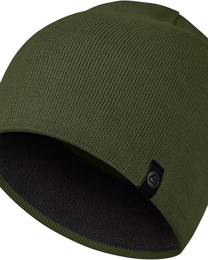 Beanie for Men, Soft Cotton Beanie for Women, Warm Unisex Winter Hat, Running Skull Cap for Cold Weather Activities