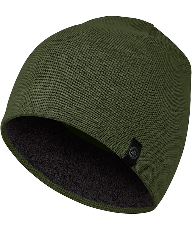 Beanie for Men, Soft Cotton Beanie for Women, Warm Unisex Winter Hat, Running Skull Cap for Cold Weather Activities