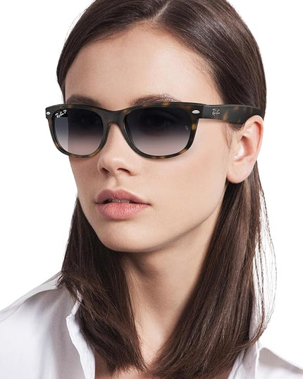 Ray-Ban RB2132 New Wayfarer Polarized Square Sunglasses
