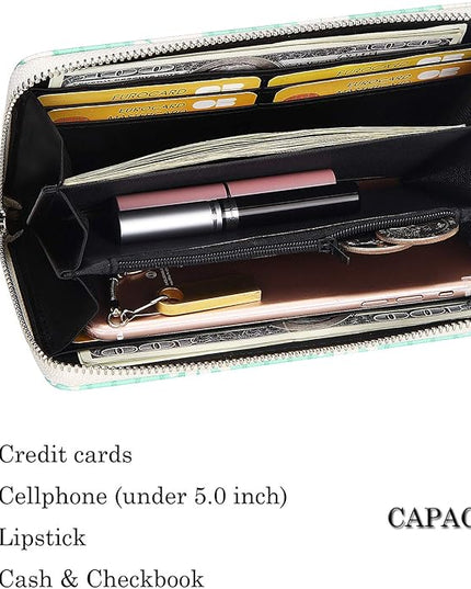 KUKOO Small Crossbody Bag Cell Phone Purse Wallet with Credit Card Slots for Women