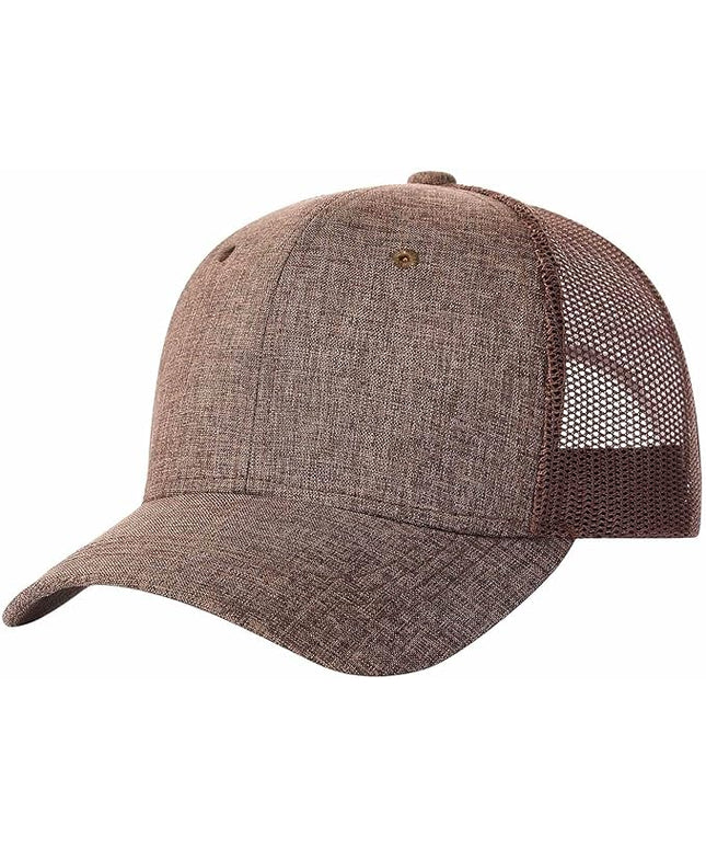 TSSGBL M, L, XL, XXL Snapback Trucker Hats Baseball Caps Adjustable Blank Mesh Back Ball Caps for Men Women
