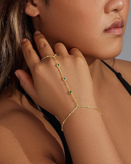 Gold Bracelets Set for Women Stack, Dainty Thick Bracelets Stack for Women Trendy, Simple Thin Gold Plated Cuff Stackable Bracelets With Beaded Cuban Paperclip Snake Rope Bangle Hand Chain Jewelry Gifts for Women Non Tainish