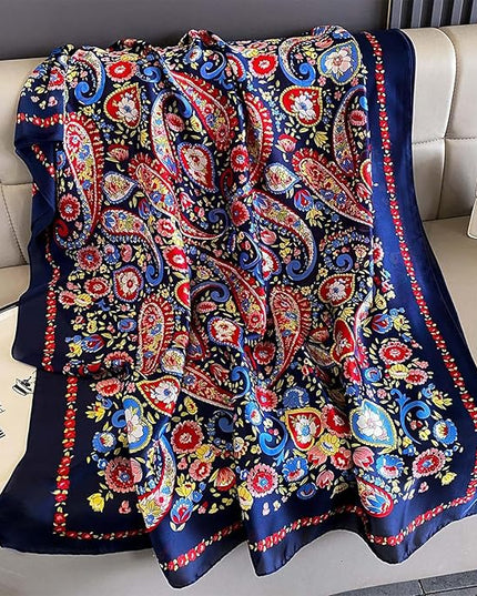 Silk Scarf Mulberry Silk Fashion Scarves Long Lightweight Shawl Wrap …