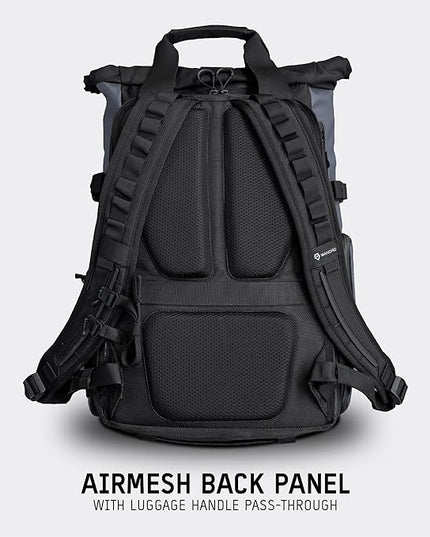 WANDRD PRVKE 31L, V3 Backpack: Weather-Resistant Travel & Camera Backpack with Laptop Sleeve, Quick Side Access, Clamshell Opening – Ideal Photography & Travel Bag