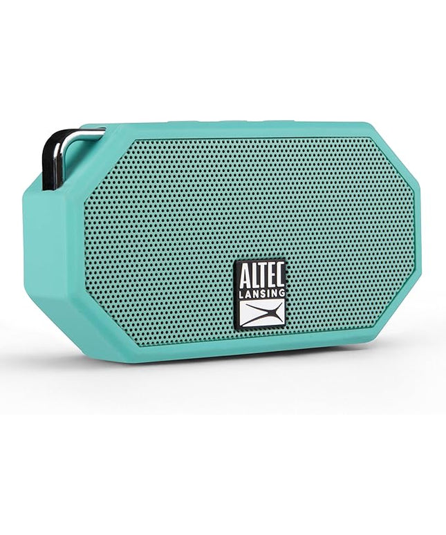 Altec Lansing Mini H2O - Waterproof Bluetooth Speaker, IP67 Certified & Floats in Water, Compact & Portable Speaker for Hiking, Camping, Pool, and Beach