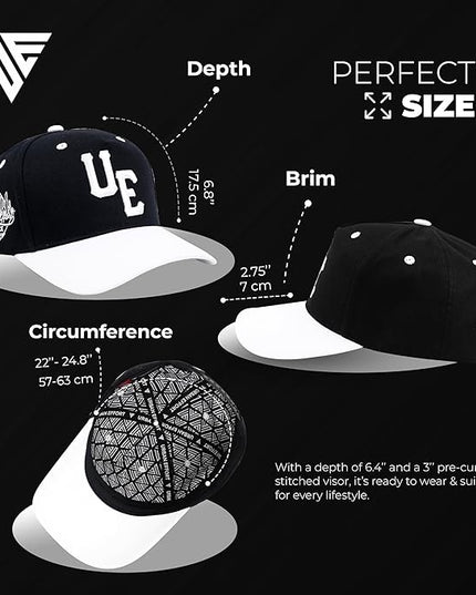 Urban Effort Vintage Trucker hat - for Men Women Baseball Hat - Trendy Sports Snapback Closure for Your Style & Outdoors