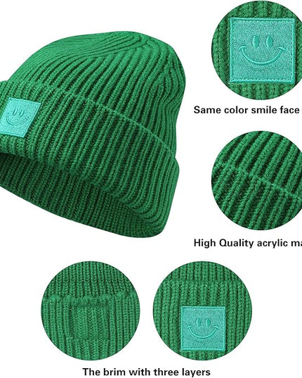 MaxNova Beanie Hat Thick Warm Winter Hat Unisex