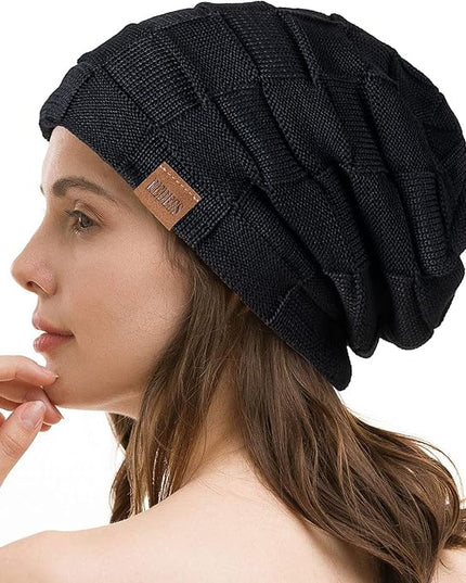 REDESS Beanie Hat for Men and Women Winter Warm Hats Knit Slouchy Thick Skull Cap