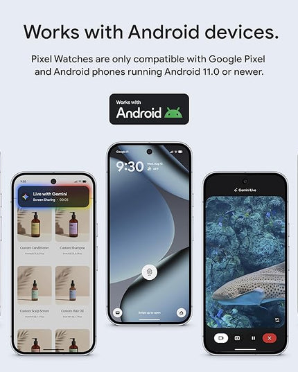Google Pixel Watch 4 (45mm) - Android Smartwatch with Heart Rate and Sleep Tracking - 40-Hour Battery - Fitness Tracking - Google AI - Matte Black Aluminum Case - Obsidian Active Band - Wi-Fi