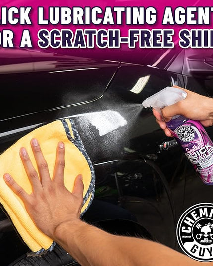 Chemical Guys Synthetic Quick Detailer – High Gloss Quick Detailer Spray, Safe for Cars, Trucks, SUVs, Motorcycles and RVs, Remove Dust, Fingerprints & Smudges, Enhances Shine & Protection, 16 fl oz