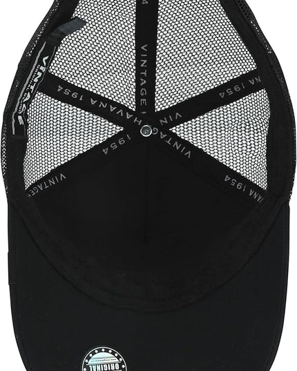 VINTAGE HAVANA Trucker Hats Women | Mesh Adjustable Snapback Hat | Men & Women Cute Trendy Fashion Baseball Cap