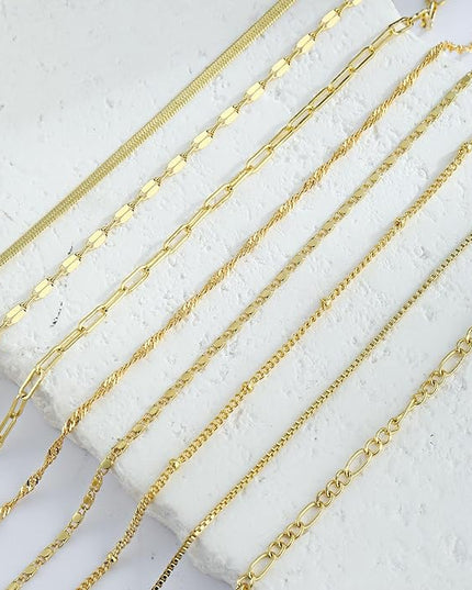 BERISO Gold Bracelets for Women, Elegant Adjustable 14K Gold Plated Bracelet for Women, Trendy Minimalist Dainty Gold Bracelet for Everyday Wear