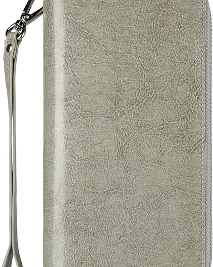 Lavemi Small Compact Women Wallet RFID Blocking Genuine Leather Bifold Purse with ID Windows