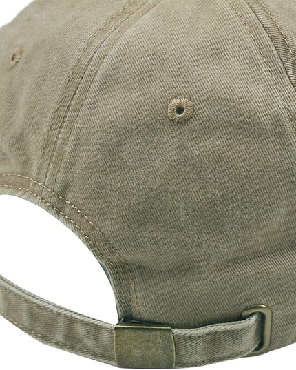 HH HOFNEN Men Women Washed Distressed Twill Cotton Baseball Cap Vintage Adjustable Dad Hat
