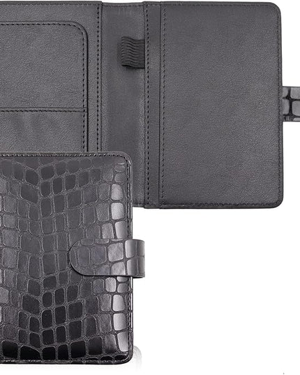 Melsbrinna Premium Leather Passport Holder Covers Case, Waterproof Rfid Blocking Travel Wallet Passport Holder with Pen Holder, Cute Passport Book for Women/Men