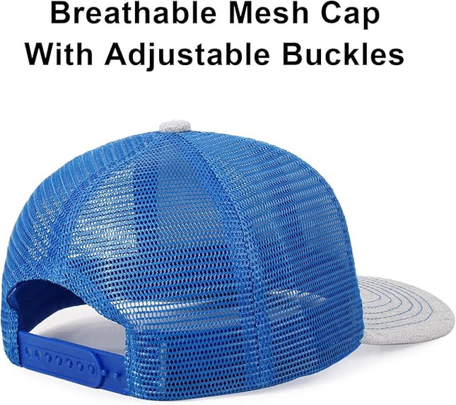 kozinu Unisex Trucker Hats Blank Mesh Snapback Hats Sport Plain Baseball Caps Adjustable Fitted Hat
