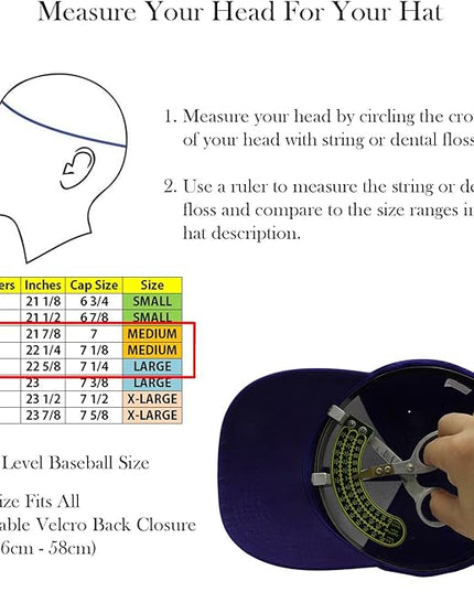 Top Level Baseball Cap Men Women - Classic Adjustable Plain Hat