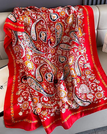 Silk Scarf Mulberry Silk Fashion Scarves Long Lightweight Shawl Wrap …