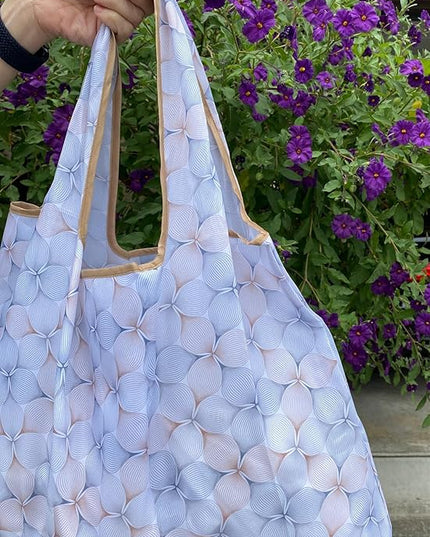 allydrew Large Foldable Tote Nylon Reusable Grocery Bags