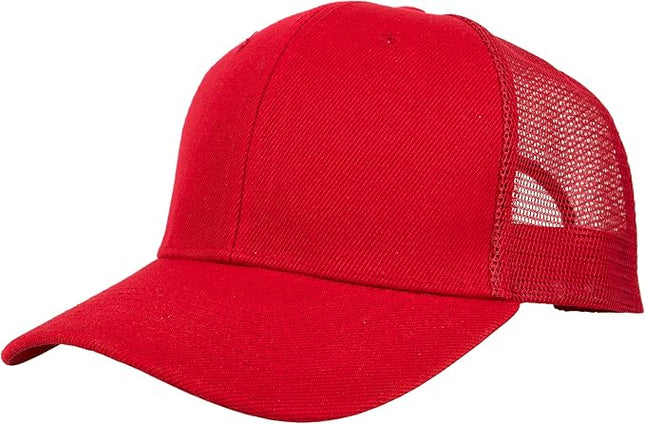 Gelante Mesh Trucker Hat Baseball Cap Structured Front Panel Wholesale LOT 12 Pack