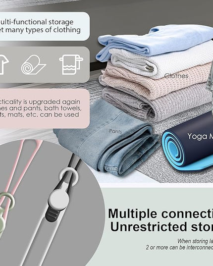 Nearockle 24Pcs Silicone Cable Straps Cord Organizer for Bundling Earphone, Phone Charger, Computer Cords, Reusable Cable Ties Wire Organizer in Home,Office,Kitchen,School (4 Colors)