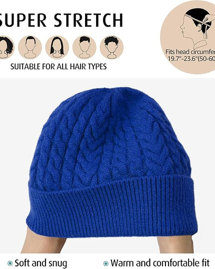 HiRui Knit Beanie Hats for Men Women Winter Hats Skull Caps Warm Classic Slouchy