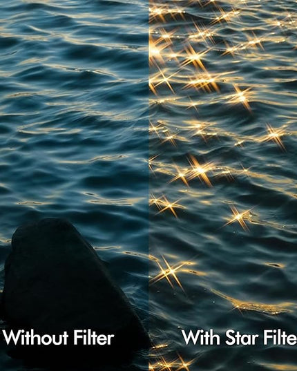 Star Filter 6 Points Starburst for iPhone 17 Pro/PRO MAX,Cell Phone Camera Lens Special Effects Filter (Requires GiAi Magnetic Case - Sold SEPAR)