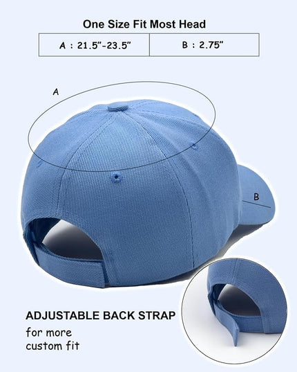 Utmost Structured Baseball Cap with Adjustable Closure - Performance Hat for Outdoor Activities