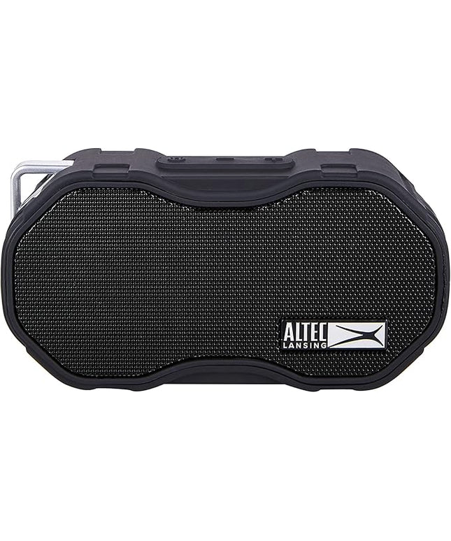 Altec Lansing Baby Boom XL - Waterproof Bluetooth Speaker, Wireless & Portable for Travel & Outdoor Use, Deep Bass & Loud Sound, 1 Pack, Black