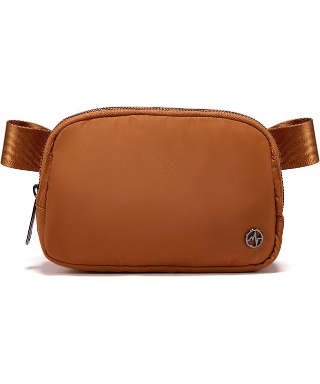 Pander Everywhere Belt Bag for Women, Fashion Waist Packs, Crossbody Bags, Everywhere Belt Bag with Adjustable Strap (Bronze).