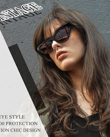 Joopin Polarized Cat Eye Sunglasses for Women Vintage Cateye Sun Glasses UV400 Protection