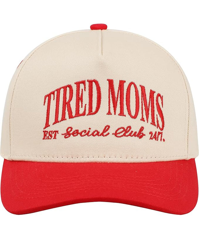 MIRMARU Two-Tone Vintage Canvas Trucker Hats for Men & Women, Adjustable Size Baseball Caps with Trendy Embroidered Design