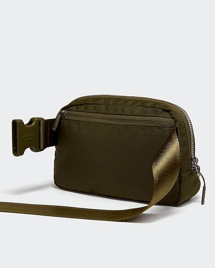 Pander Unisex Belt Bag Fanny Pack for Women with Adjustable Strap, Small Waist Pouch for Workout Running Traveling Hiking