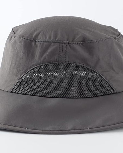 Home Prefer UPF50+ Mens Sun Hat Wide Brim Fishing Hat for Men UV Protection Womens Beach Bucket Hat for Golf Hiking Gardening