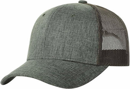 TSSGBL M, L, XL, XXL Snapback Trucker Hats Baseball Caps Adjustable Blank Mesh Back Ball Caps for Men Women