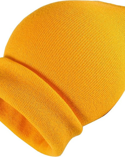Gelante Unisex Beanie Cap Knitted Warm Solid Color and Multi-Color Multi-Packs