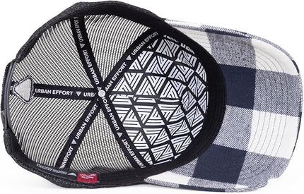 Urban Effort Mesh Back Cap - for Men and Women Baseball Hat 5-Panel Trucker Hat - Great Snapback Closure for Hunting & Hiking