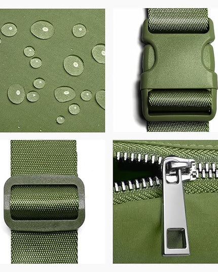 Belt Bag for Women Fanny Pack Crossbody Bags for Women Fashion Waist Packs with Adjustable Strap Gifts for Women Men (Olive)